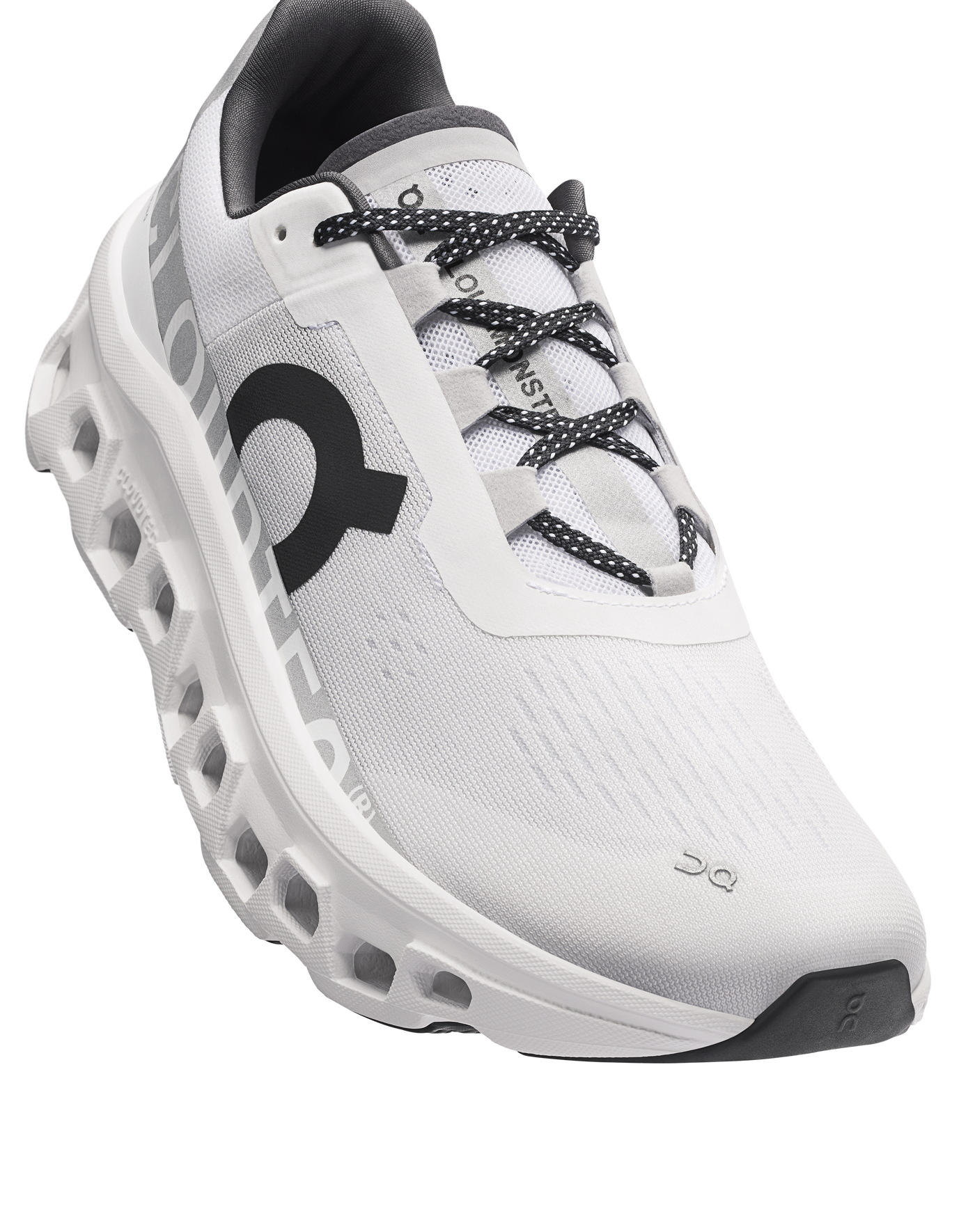 Women's On Running Cloudmonster All White Trainers
