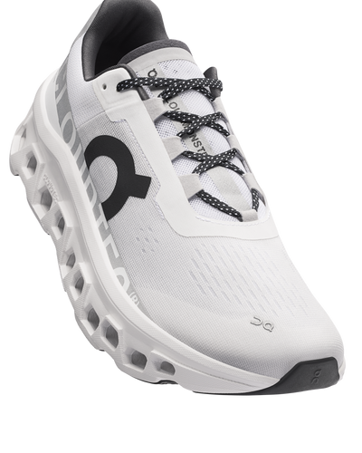 Women's On Running Cloudmonster All White Trainers