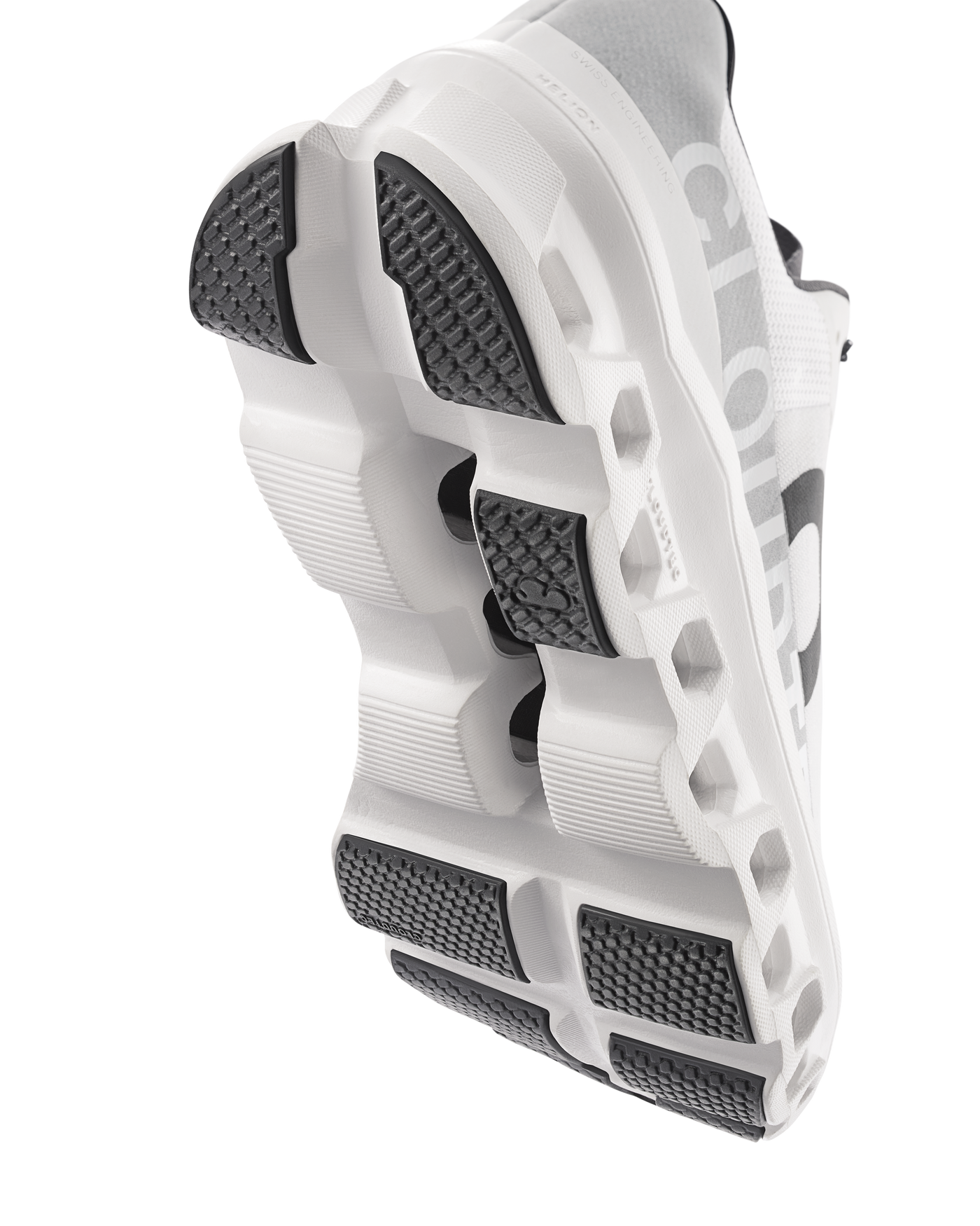 Women's On Running Cloudmonster All White Trainers