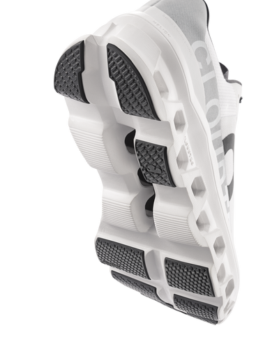 Women's On Running Cloudmonster All White Trainers
