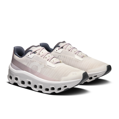 Women's On Running Cloudmonster Void Ivory Wolf Trainers