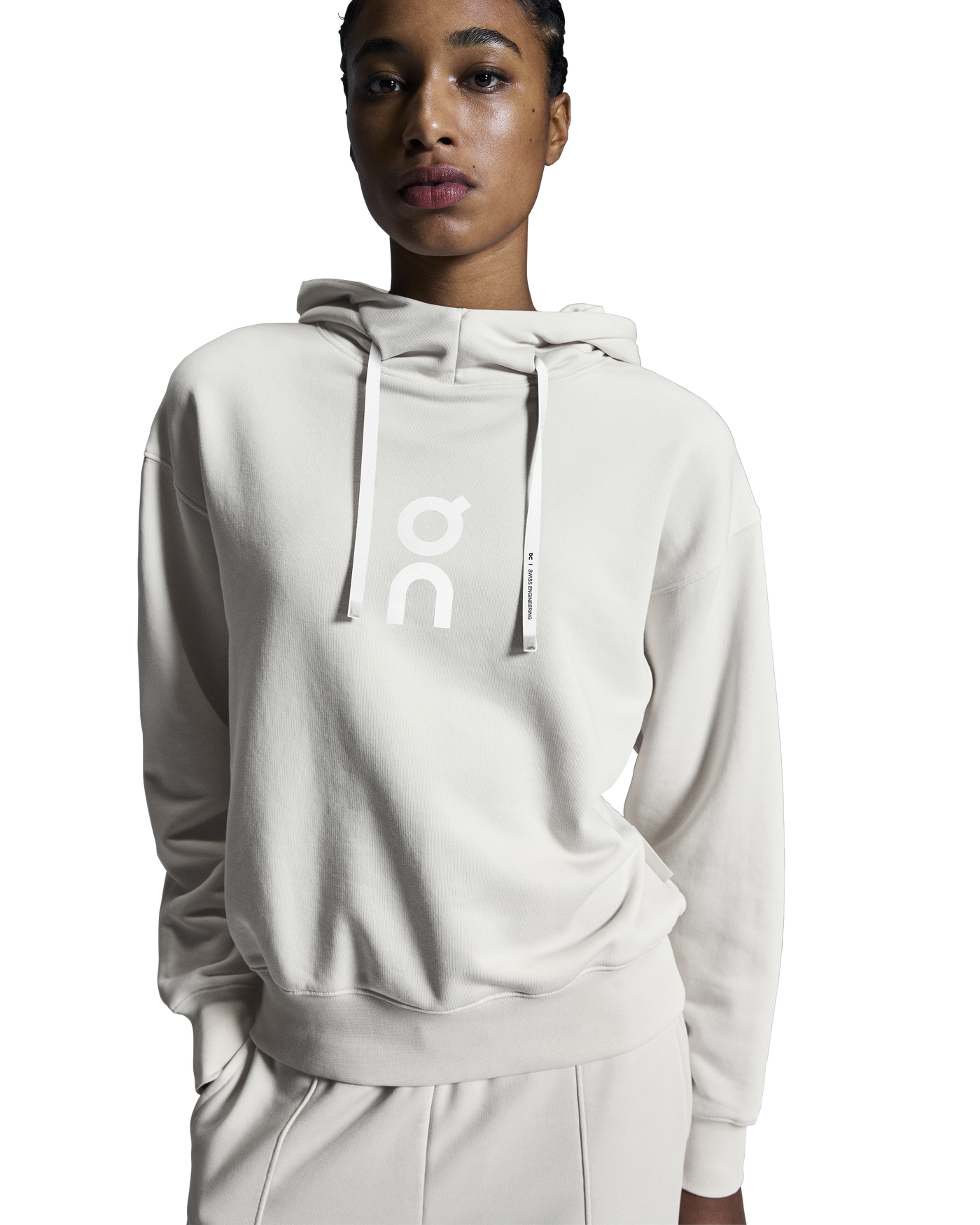 Women's On Running Club Hoodie in Silver