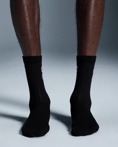 Unisex On Running Black Logo High 3-Pack Socks