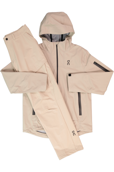 Men's On Running Desert Trek Waterproof Jacket & Water Resistant Trek Pants Set