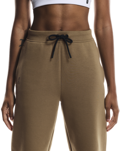 Women's On Running Focus Tech Sweatpants in Nutmeg