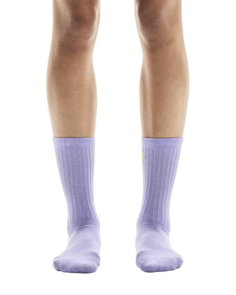 Unisex On Running Logo High 3-Pack Socks In Orchid I Comet