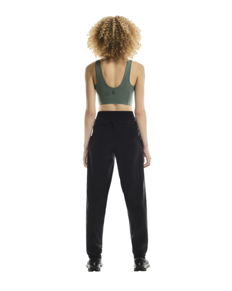 Women's On Running Core 2-in-1 Crop in Olive