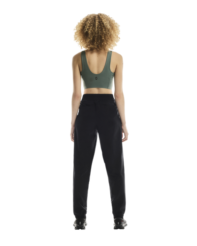 Women's On Running Core 2-in-1 Crop in Olive