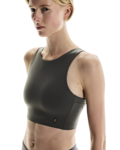 Women's On Running Core 2-in-1 Crop in Eclipse