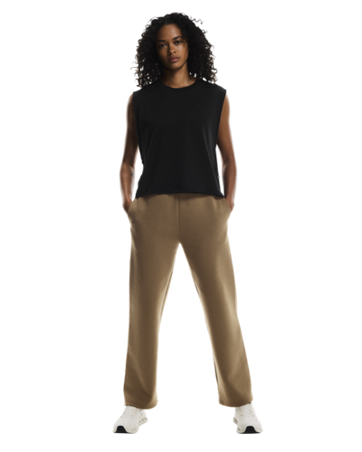 Women's On Running Focus Tech Sweatpants in Nutmeg
