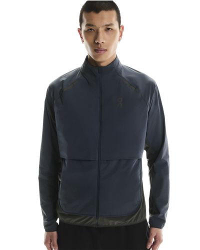 Men's On Running Weather Jacket Insulated in Navy I Eclipse