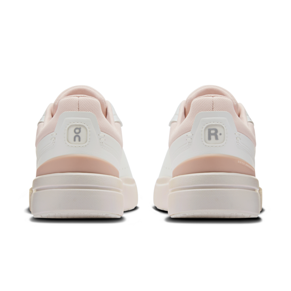 Women's On Running THE ROGER Advantage in White Rosehip