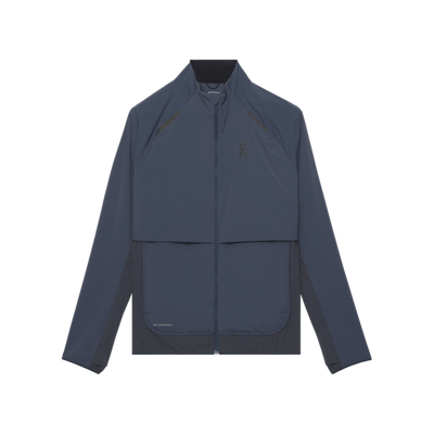 Men's On Running Weather Jacket Insulated in Navy I Eclipse