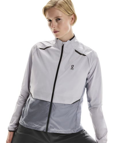 Women's On Running Weather Jacket in Nimbus I Lilac