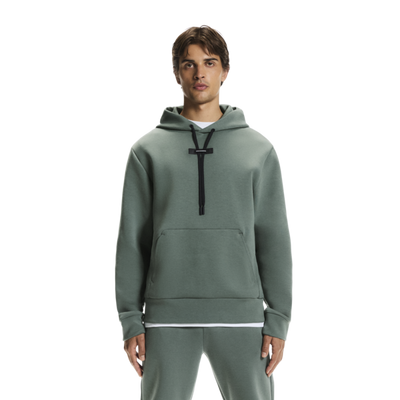 Men's On Running Olive Focus Tech Hoodie