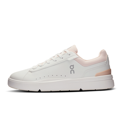 Women's On Running THE ROGER Advantage in White Rosehip