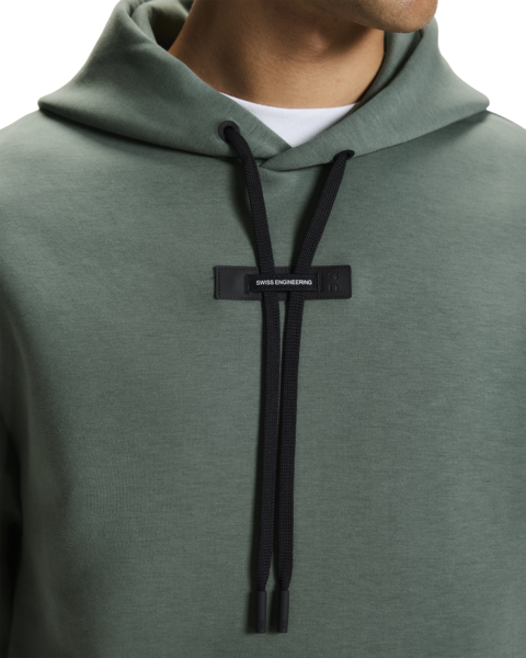 Men's On Running Olive Focus Tech Hoodie & Tech Focus Sweatpants Tracksuit Set