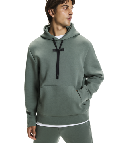 Men's On Running Olive Focus Tech Hoodie