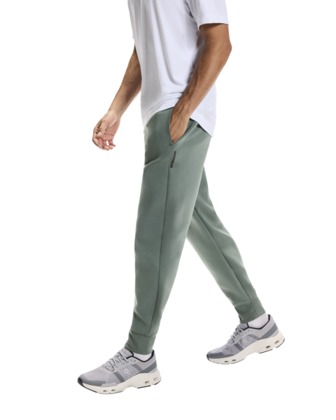 Men's On Running Olive Focus Tech Sweatpants