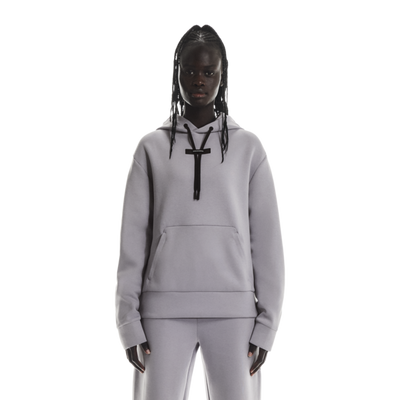 Women's On Running Focus Tech Hoodie in Lilac