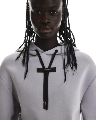Women's On Running Focus Tech Hoodie in Lilac