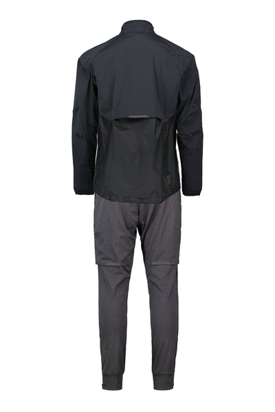 Men's On Running Black Weather Jacket & Weather Pant Set