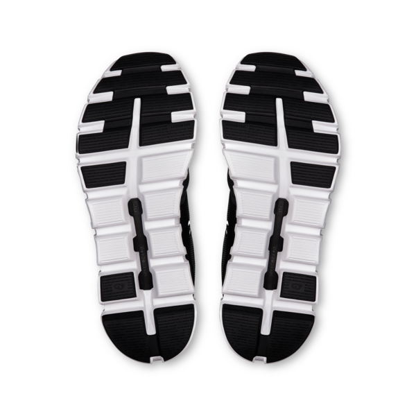 Women's On Running Cloud 6 Black White Trainers