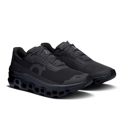 Women's On Running Cloudmonster Void Trainers Black I Black