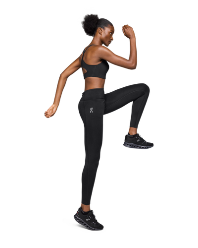 Women's On Running Core Leggings in Black
