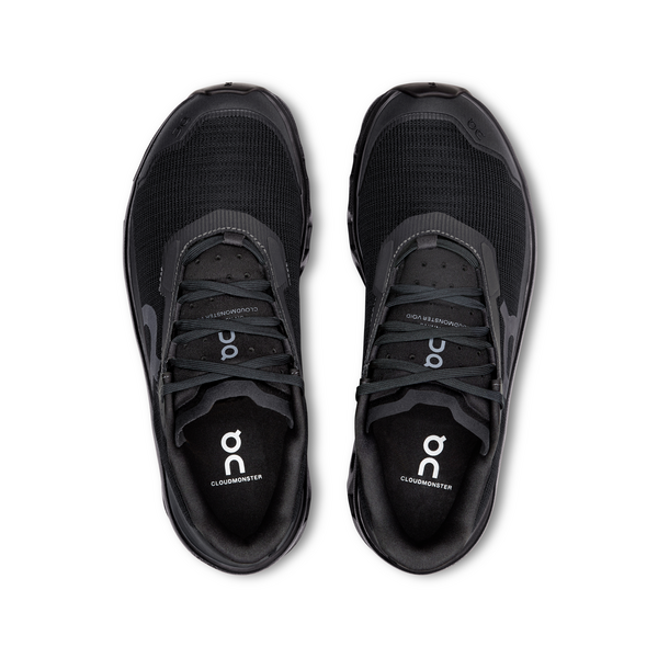 Women's On Running Cloudmonster Void Trainers Black I Black