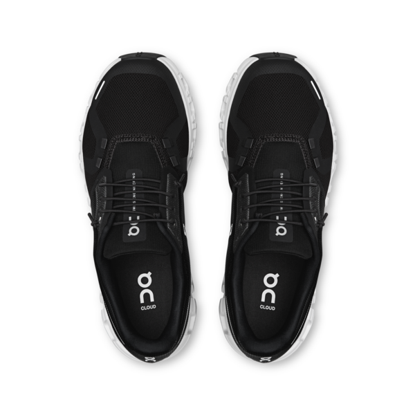 Women's On Running Cloud 6 Black White Trainers