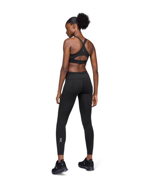 Women's On Running Core Leggings in Black