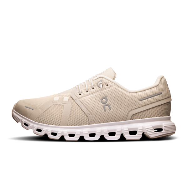 Women's On Running Cloud 6 Pearl White Trainers
