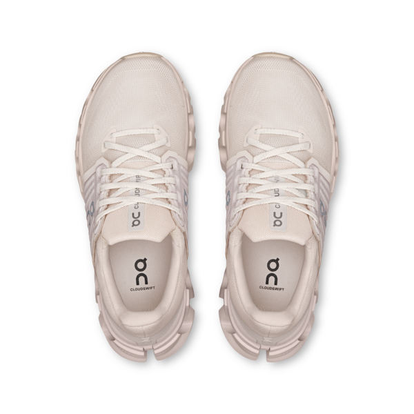 Women's On Running Cloudswift 4AD Trainers in Sand I Ivory