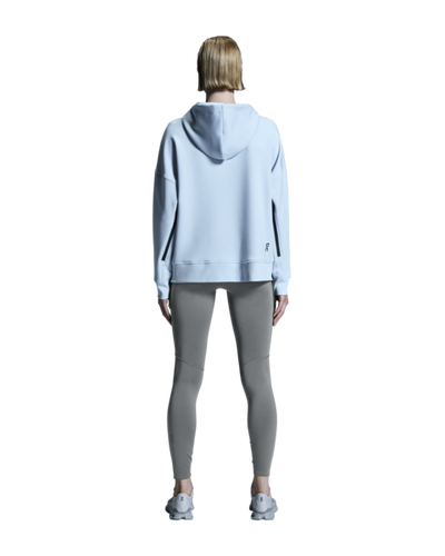 Women's On Running Hoodie in Arctic Blue