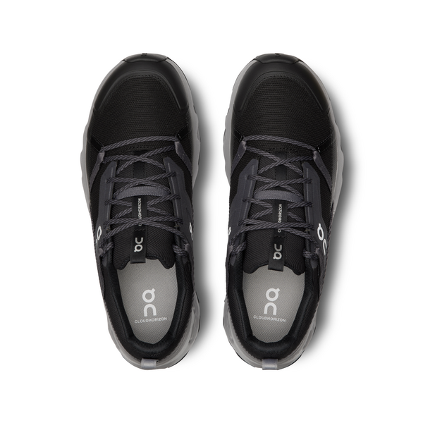 Women's On Running Cloudhorizon in Black Alloy Trainer