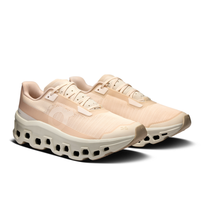 Women's On Running Cloudmonster Void Trainers in Dew I Ivory