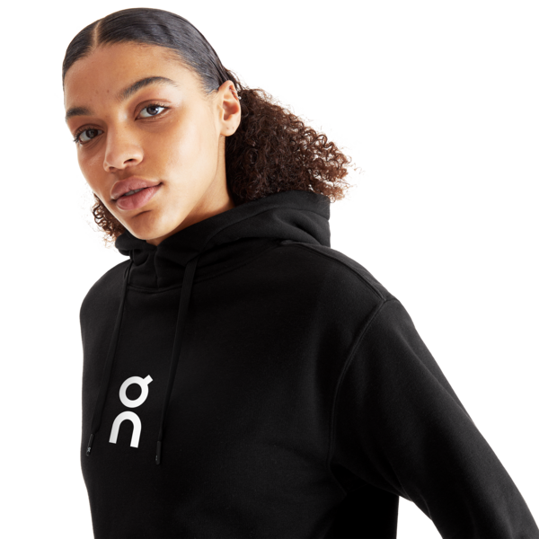 Women's On Running Club Hoodie in Black