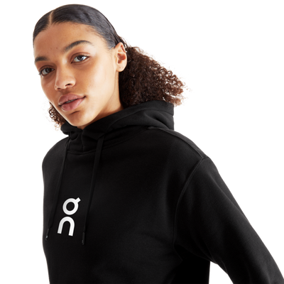 Women's On Running Club Hoodie in Black